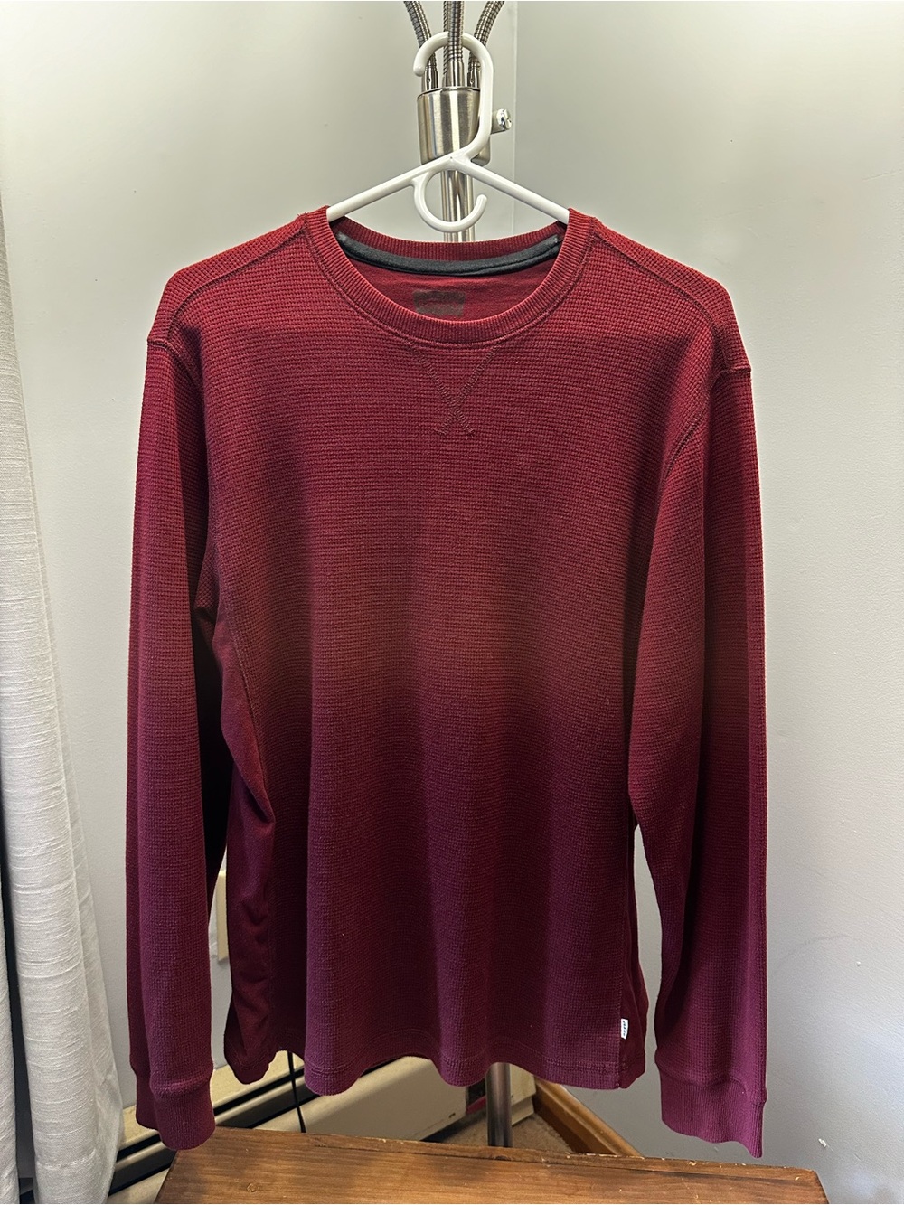 Levi's Deep Red Crewneck Sweatshirt